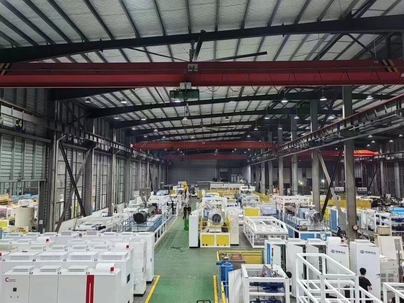 Zhejiang Mingdi Extrusion Machinery Co.,Ltd производственная линия производителя
